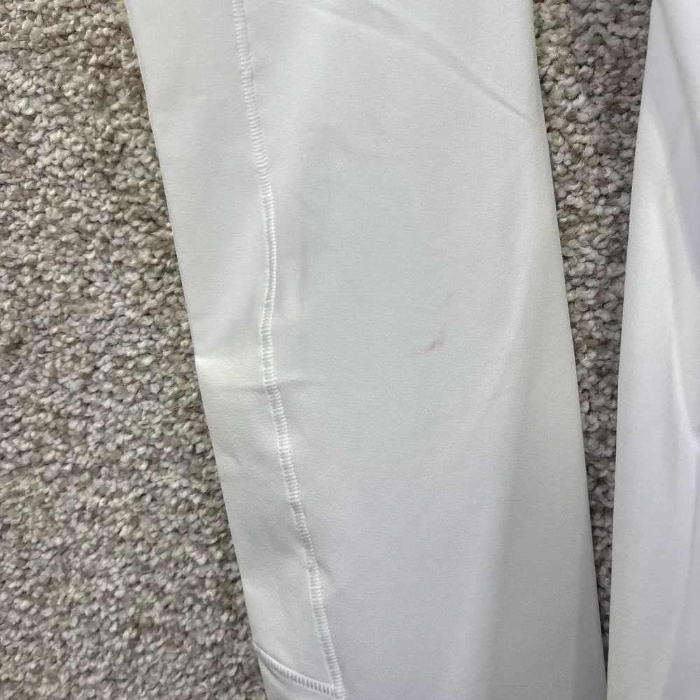 NWT Lululemon Mist Over Windbreaker Jacket Womens 6 White Hooded Lightweight‎